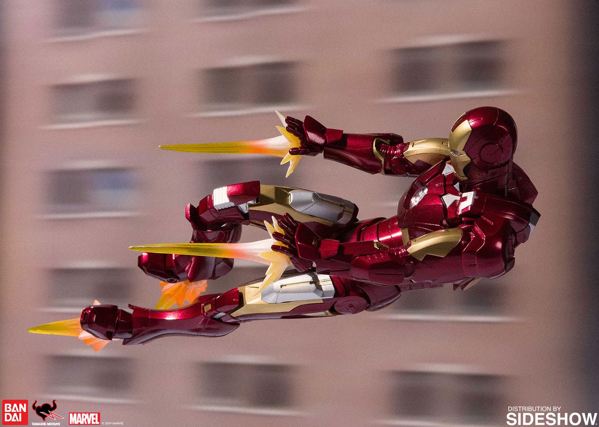 S.H. Figuarts Iron Man Mark VII and Hall of Armor Set | Sideshow