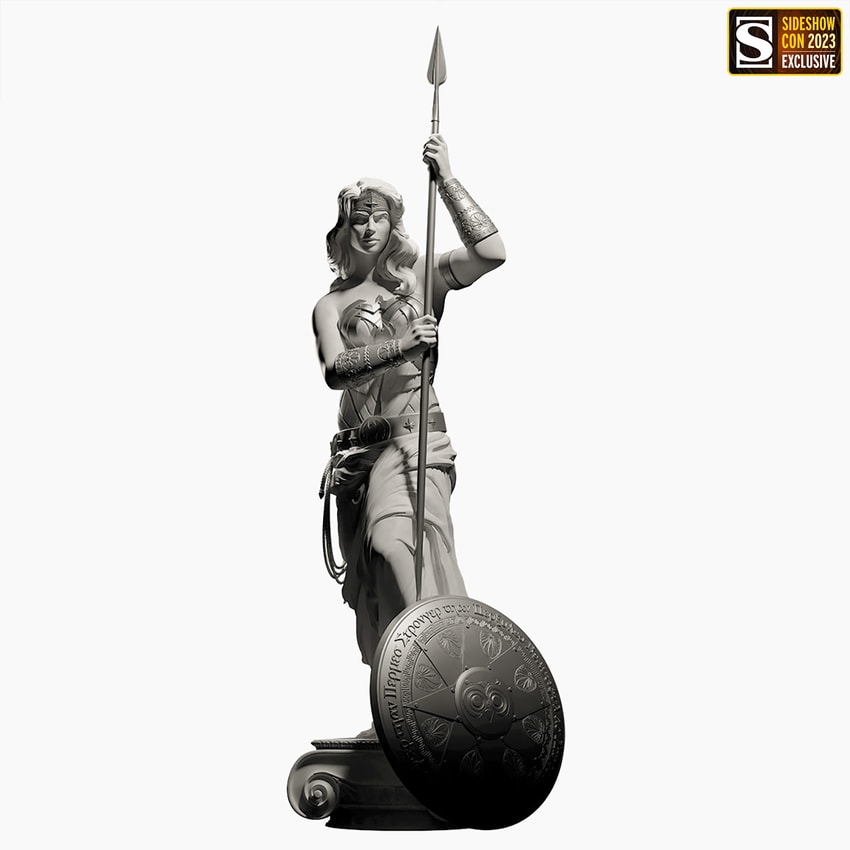 DC Comics Wonder Woman: Princess of Themyscira (Silver Edition) Statues  Exclusive Edition - Prototype Shown View 3