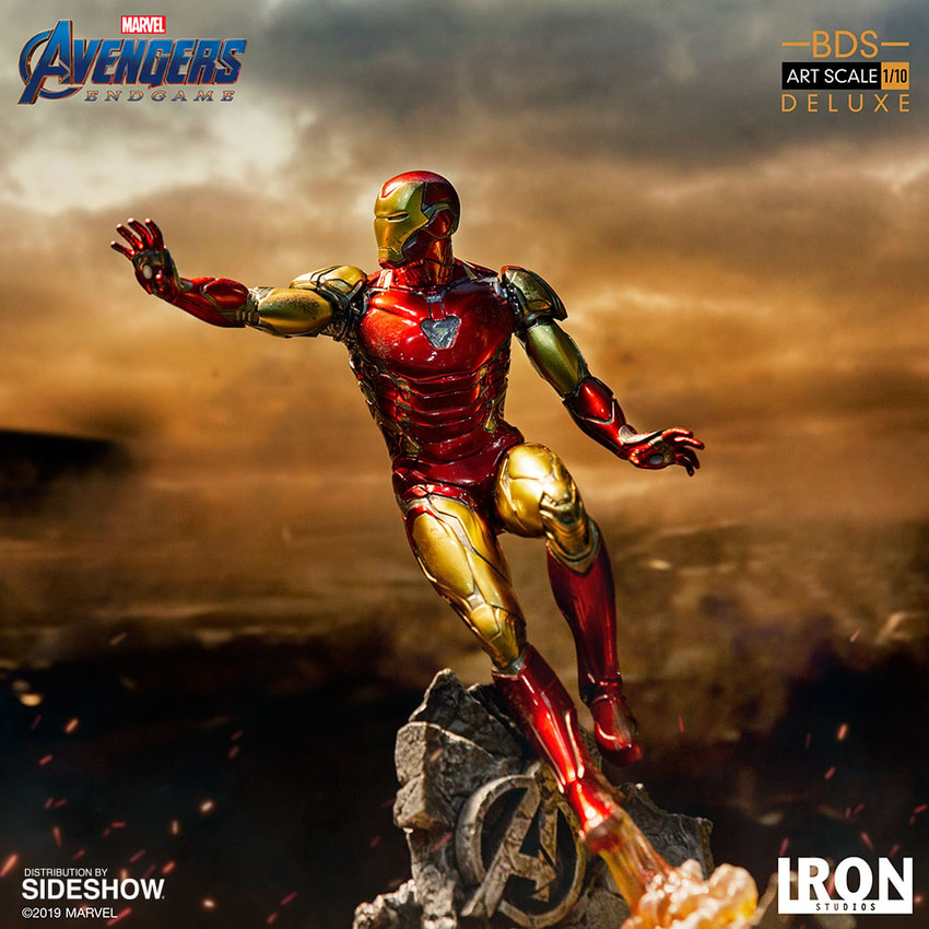 Iron studios Diorama Marvel Star Lord Avengers Brown