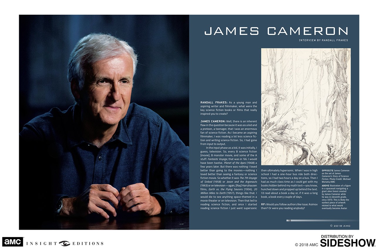 James Cameron&rsquo;s Story of Science Fiction Hardcover Book | Sideshow 
