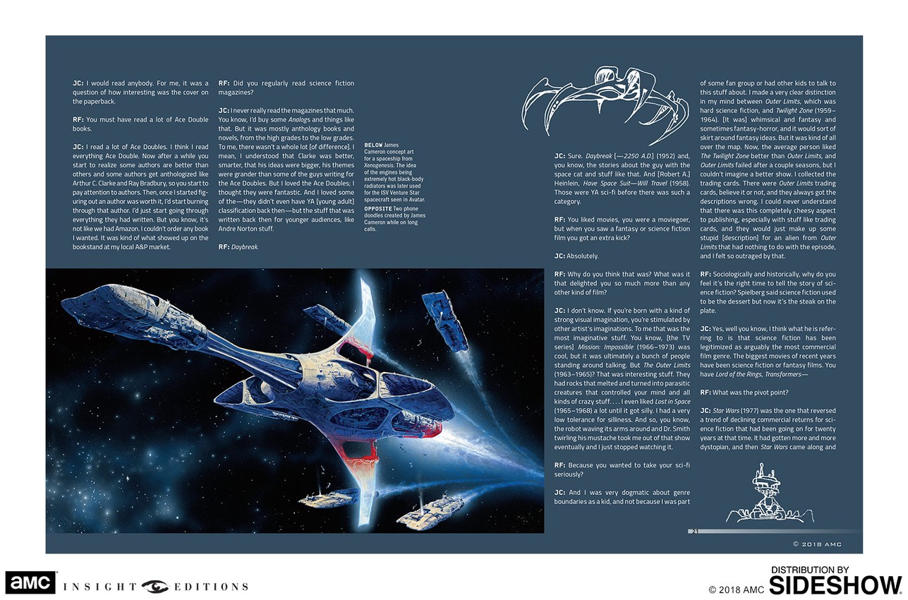 James Cameron&rsquo;s Story of Science Fiction Hardcover Book | Sideshow 