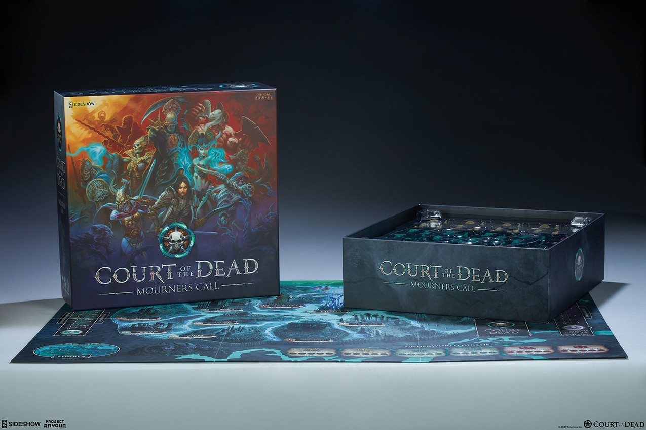 Court of the Dead Court of the Dead Mourners Call Game Board Game  Collector Edition - Prototype Shown View 6