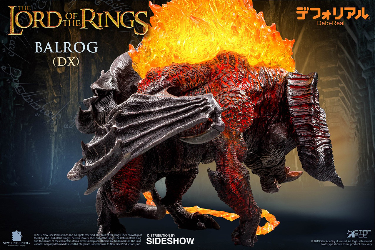 The Lord of the Rings Balrog Deluxe Version Vinyl Collectible