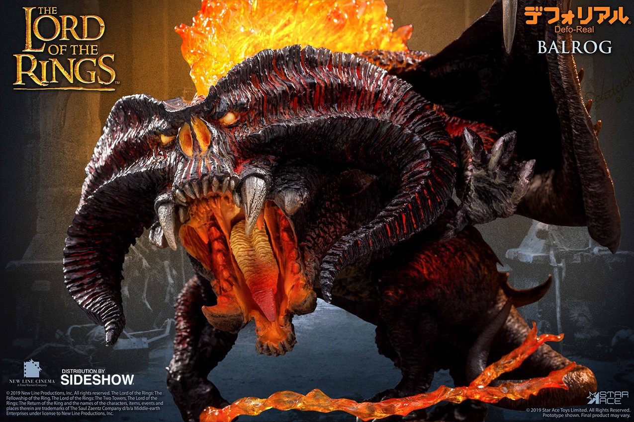 X-Plus ロード・オブ・ザ・リング スBALROG 2.0 LIGHT UP The Lord of the Rings Balrog Vinyl Collectible | Sideshow Collectibles