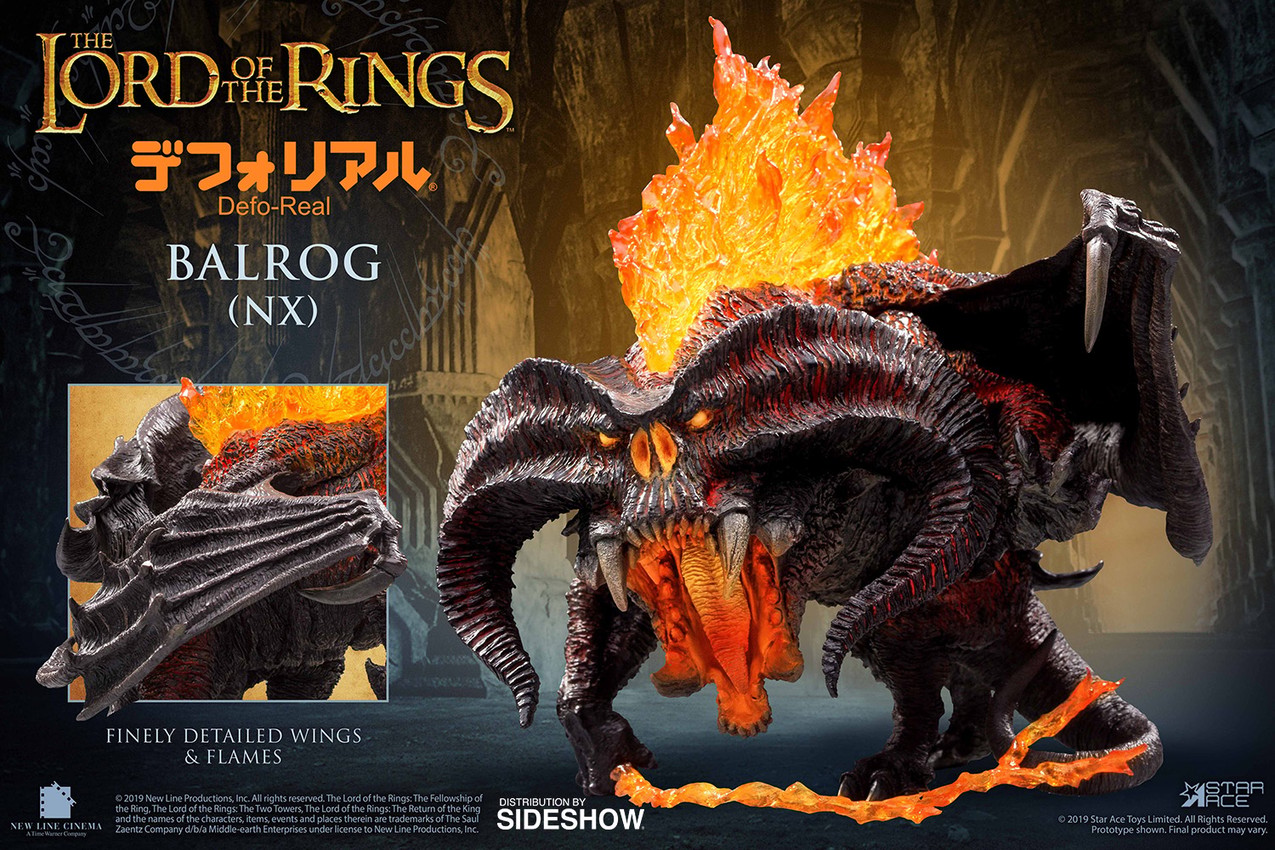 The Lord of the Rings Balrog Vinyl Collectible | Sideshow Collectibles