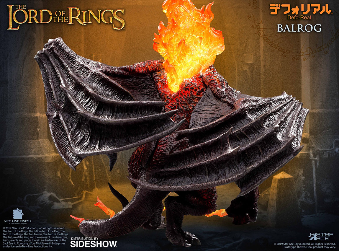 The Lord of the Rings Balrog Vinyl Collectible | Sideshow Collectibles