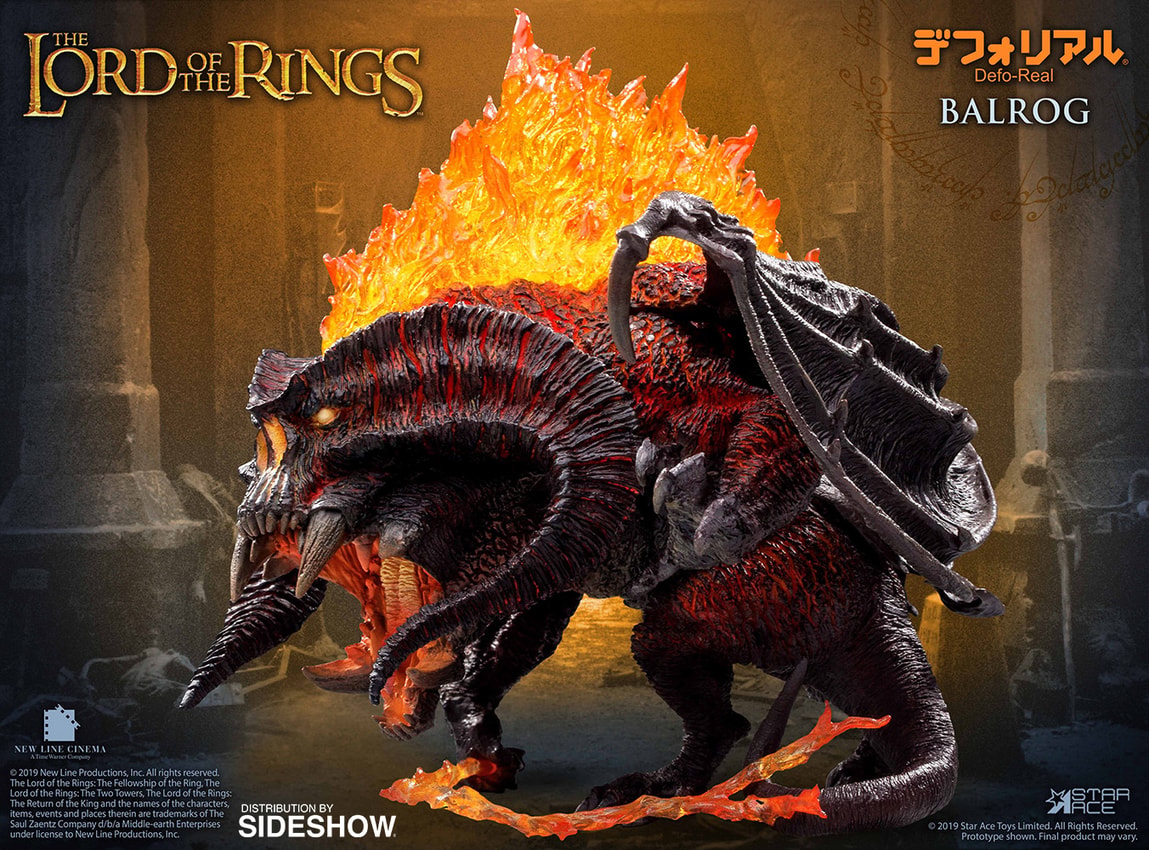 The Lord of the Rings Balrog Vinyl Collectible | Sideshow Collectibles