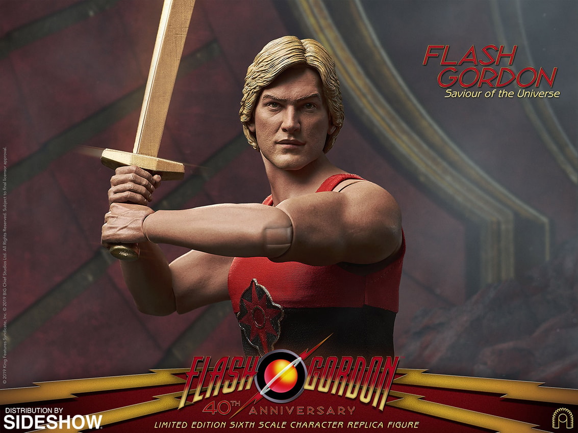 Flash Gordon Saviour of the Universe Character Replica Figure