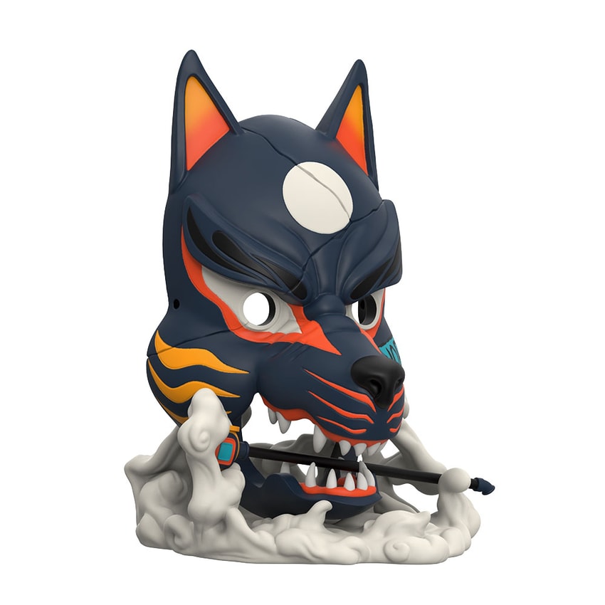 Kitsune Mask (Kurayami Edition)- Prototype Shown View 5
