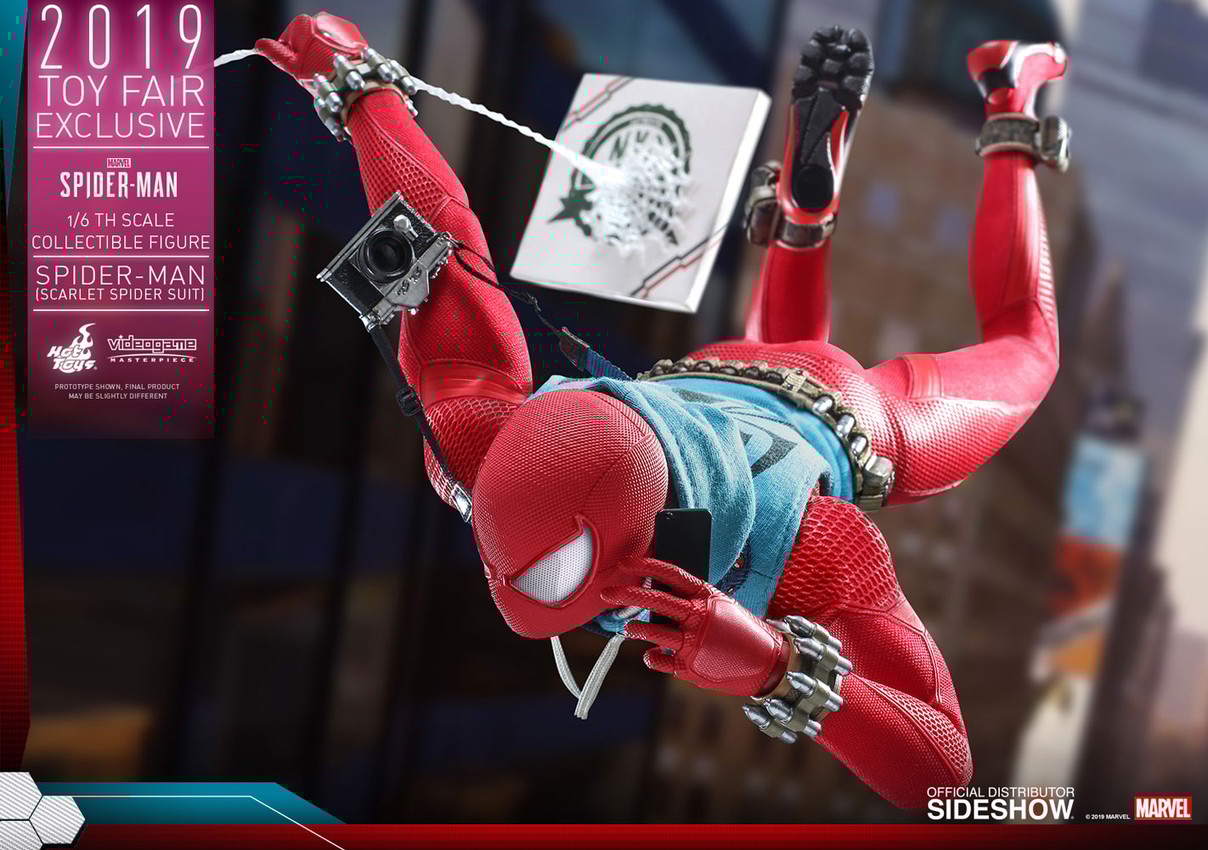 Hot toys scarlet spiderman deals
