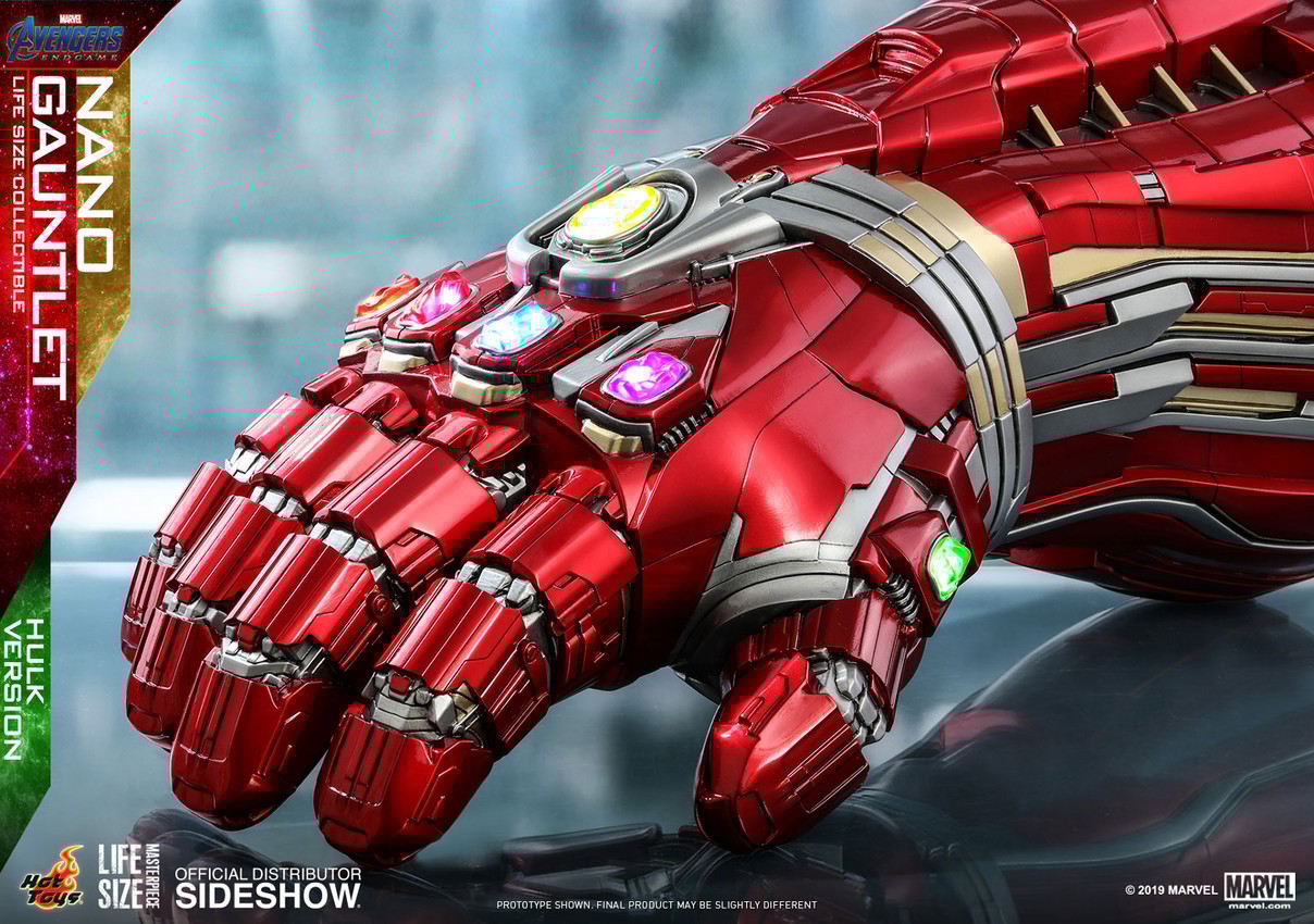 Nano Gauntlet Hulk Version Life Size Replica Sideshow Collectibles