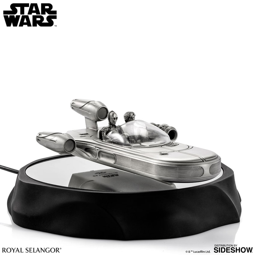 Star Wars Landspeeder Replica Pewter Collectible - Prototype Shown View 2