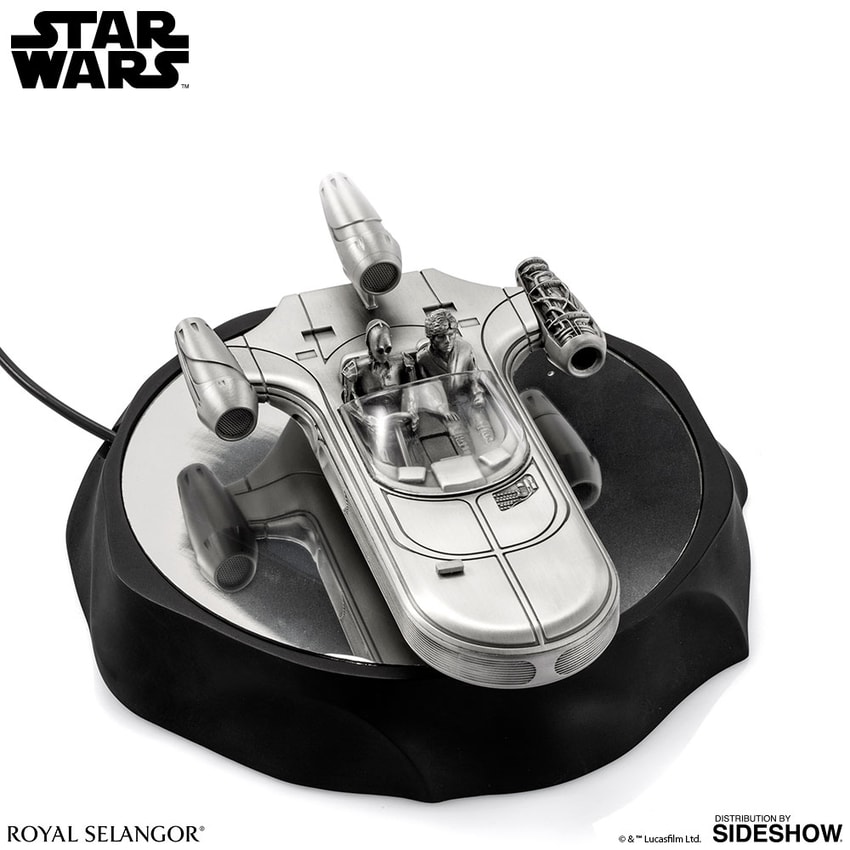 Star Wars Landspeeder Replica Pewter Collectible - Prototype Shown View 5