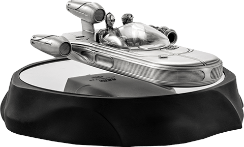 Star Wars Landspeeder Replica Pewter Collectible - Prototype Shown View 6