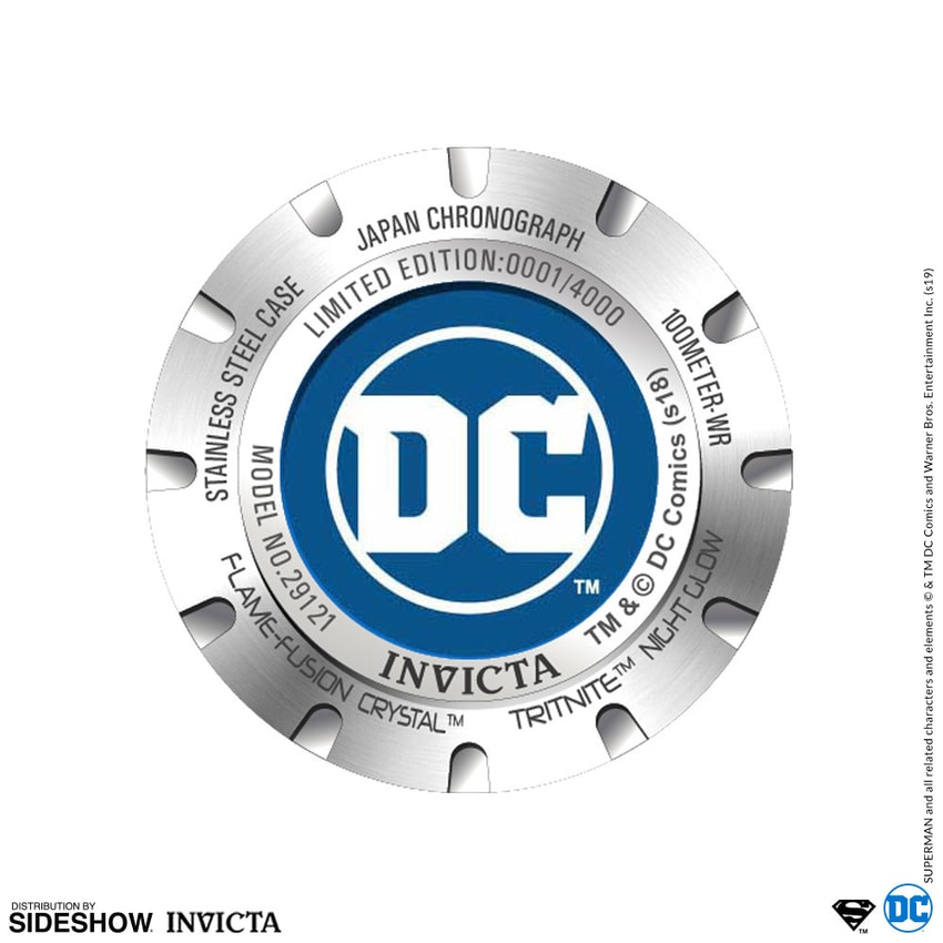 DC Comics Superman Watch - Model 29121 by Invicta | Sideshow