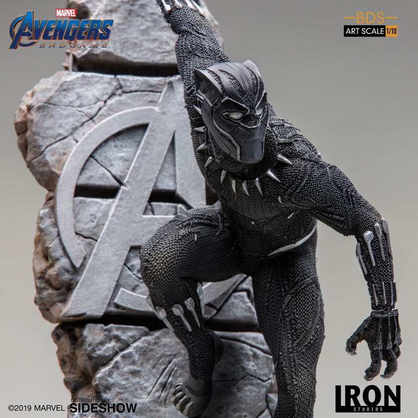 Marvel Black Panther Statue by Iron Studios | Sideshow Marvel Black Panther Statue by Iron Studios | Sideshow