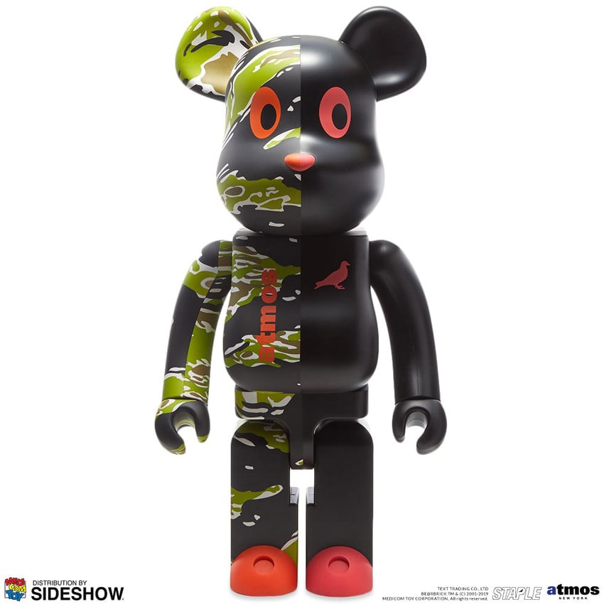 Be@rbrick x atmos x STAPLE # 2 1000% figure | Sideshow Collectibles