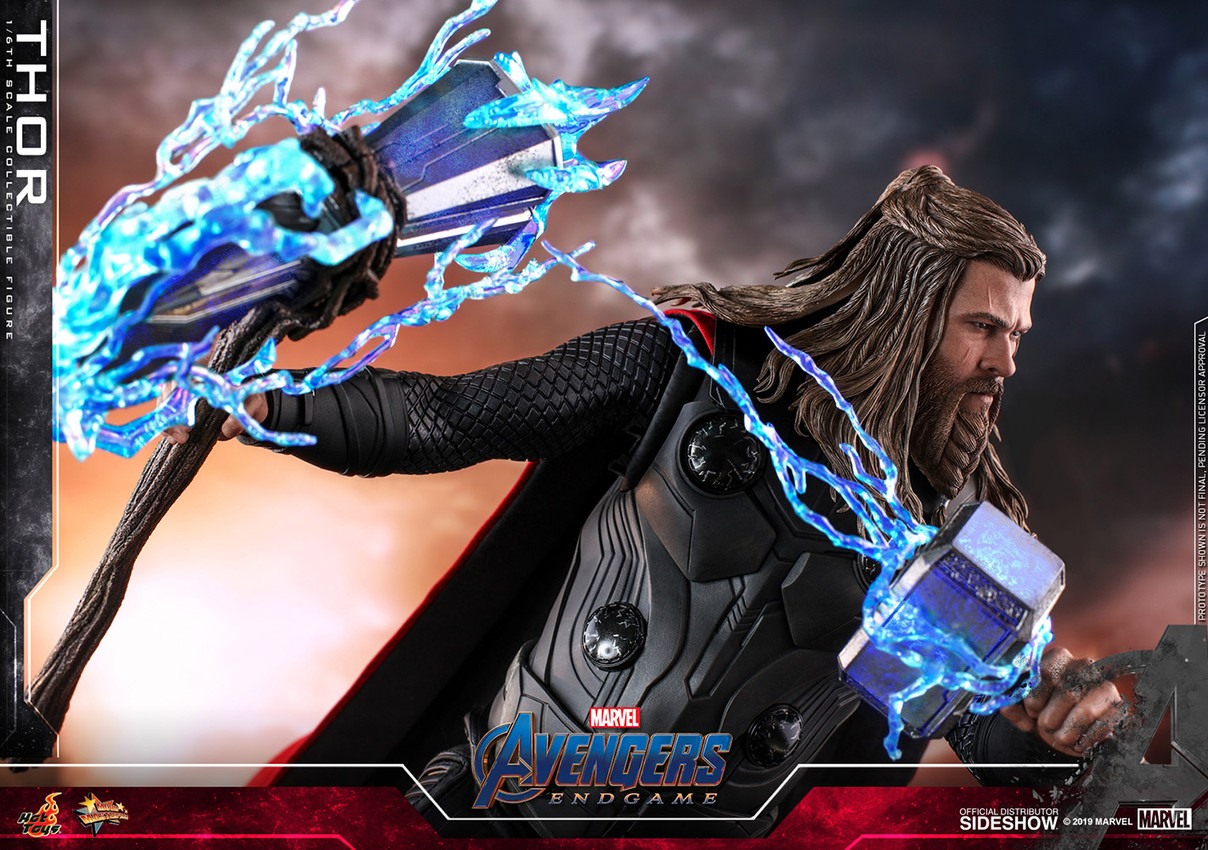Marvel Thor Sixth Scale Figure - Prototype Shown View 6