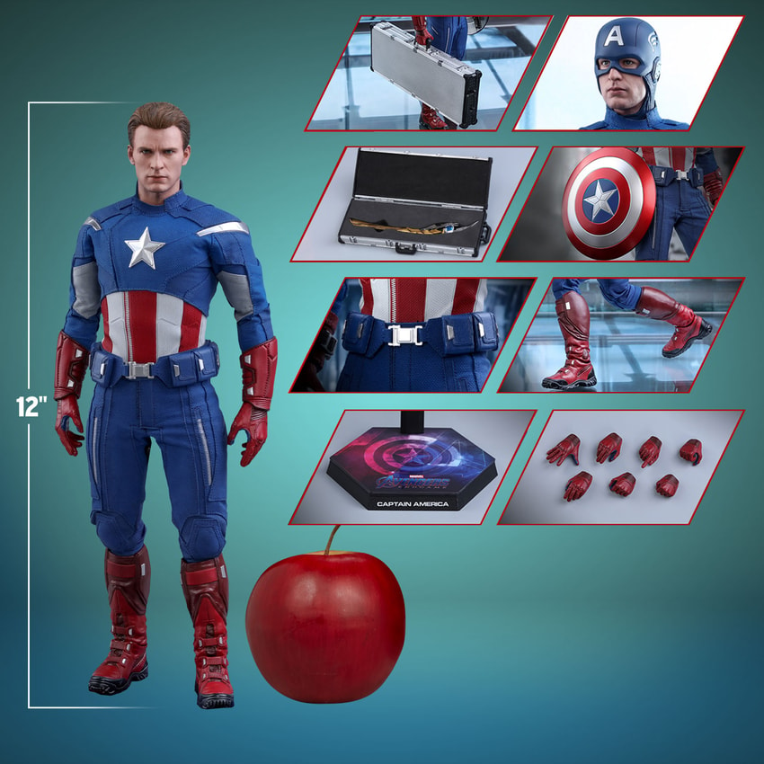 Captain America 1/6 Scale Figure by Hot Toys