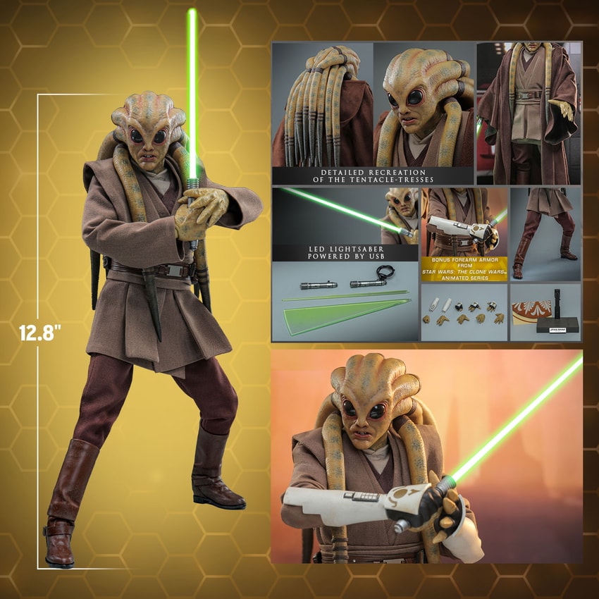 Kit Fisto™ Sixth Scale Figure by Hot Toys | Sideshow
