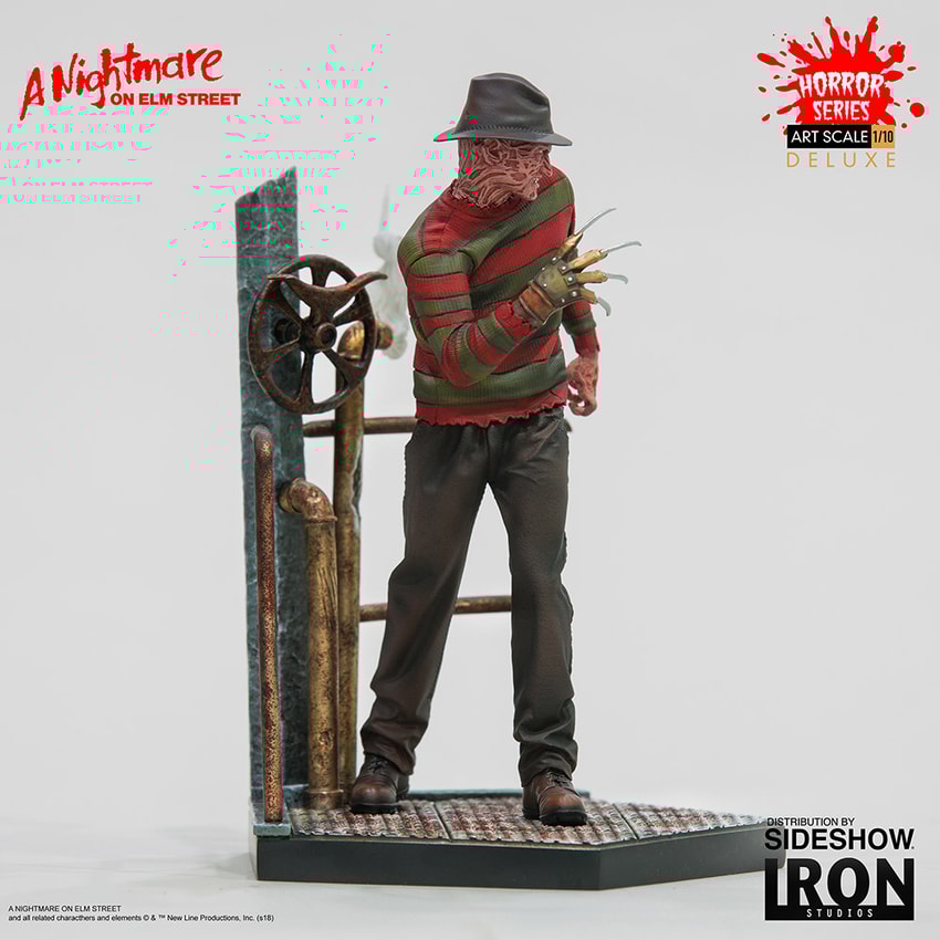 Freddy Krueger Deluxe Statue by Iron Studios | Sideshow