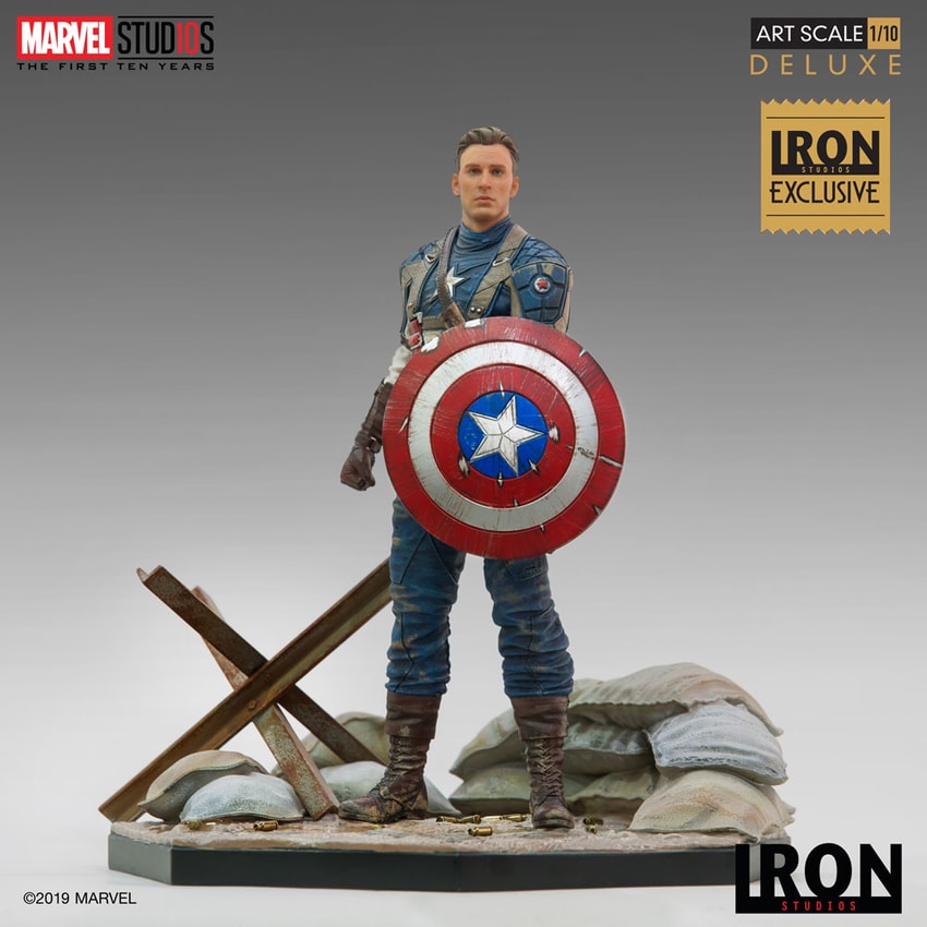 Captain America: The First Avenger Statue from Iron Studios | Sideshow  Collectibles