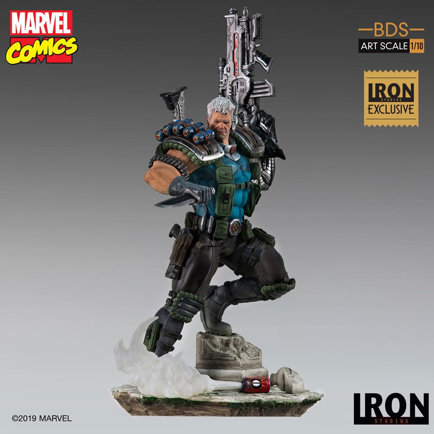 Cable Statue from Iron Studios | Sideshow Collectibles