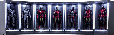 Marvel Iron Man Hall of Armor Miniature Miniature - Prototype Shown View 6