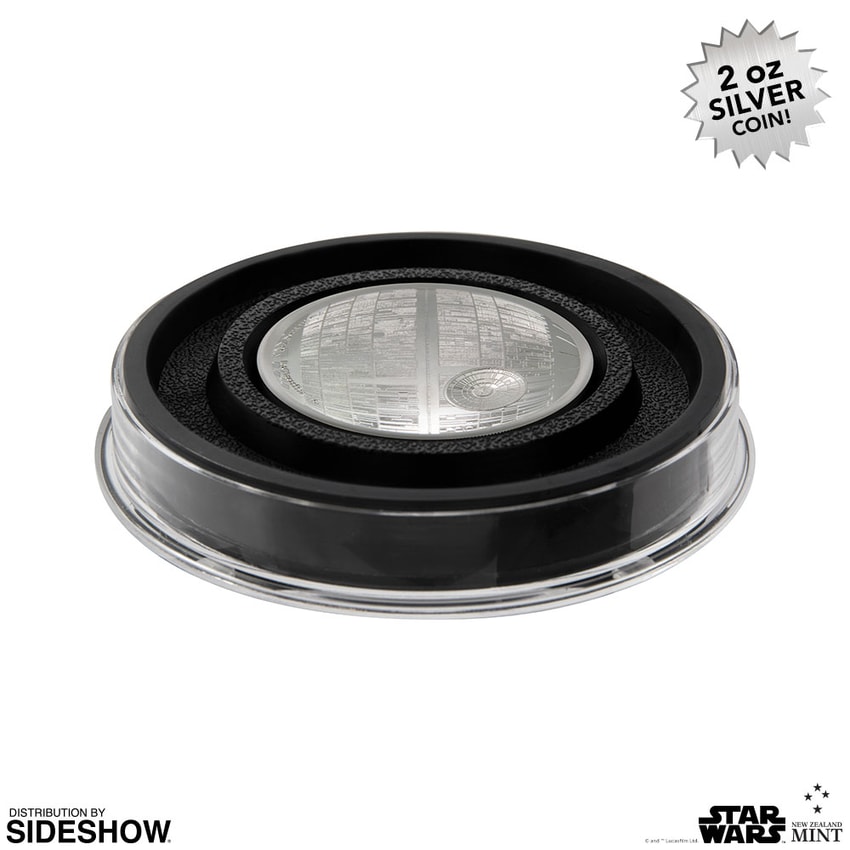 Death Star 2oz Silver Coin | Sideshow Collectibles