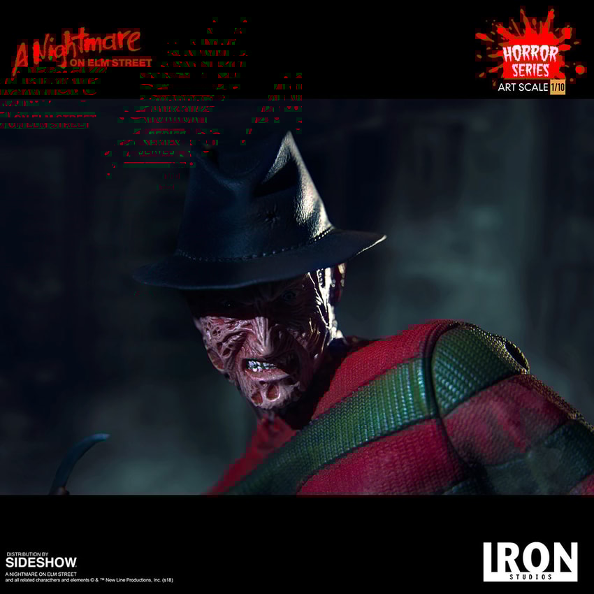 Freddy Krueger Statue by Iron Studios | Sideshow Collectibles