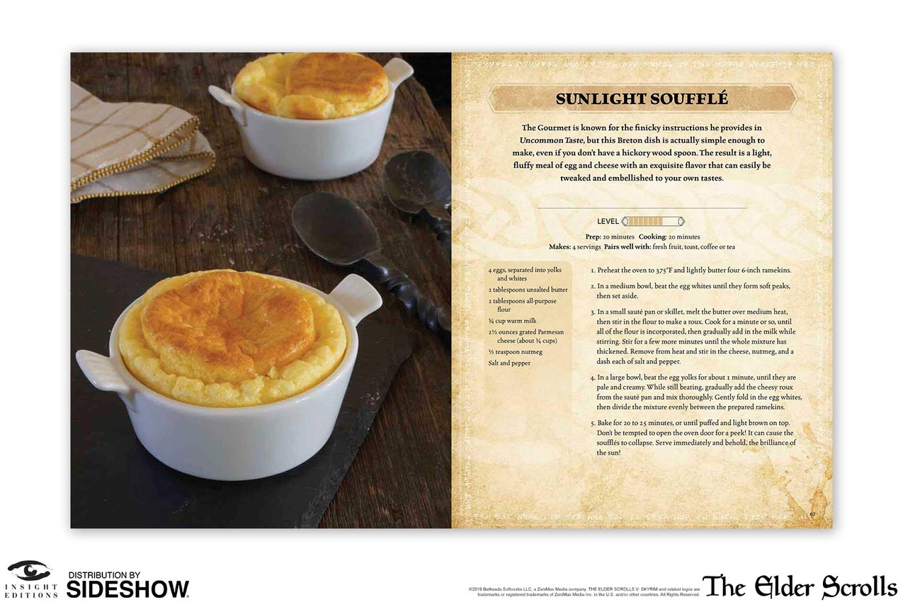 The Elder Scrolls The Elder Scrolls: The Official Cookbook Book  Collector Edition - Prototype Shown View 6