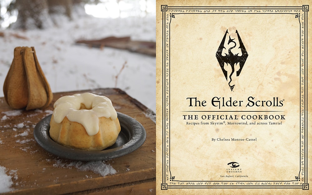 The Elder Scrolls The Elder Scrolls®: The Official Cookbook Gift Set Book - Prototype Shown View 4