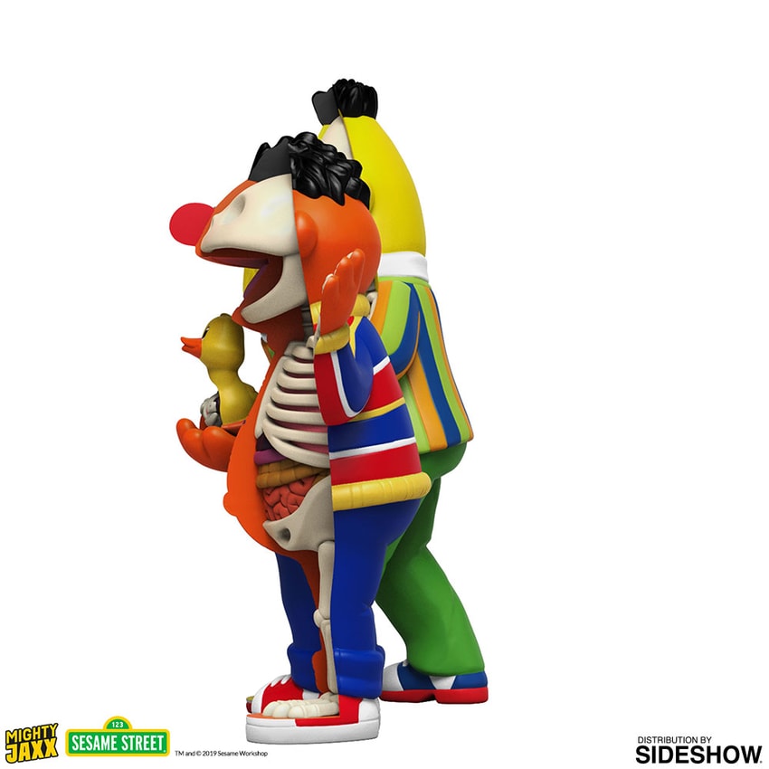 おもちゃ Mighty Jaxx XXRAY PLUS Bert.Ernie retro XXRAY Bert & Ernie PVC Art Collectible by Jason Freeny | Sideshow