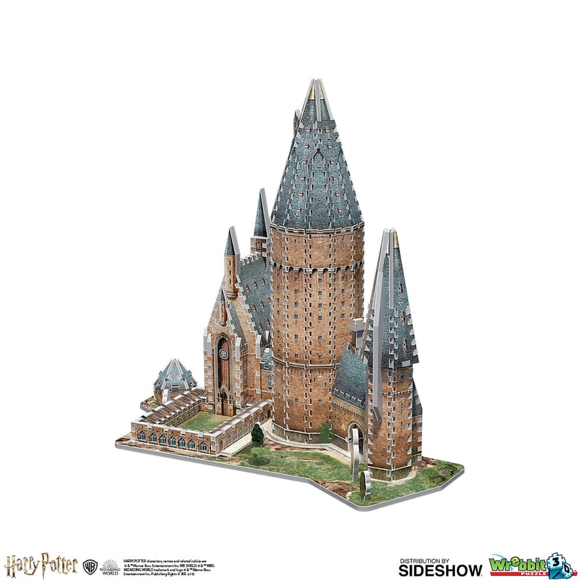 Harry Potter, 3D Puzzle - Hogwarts - 500 Pieces