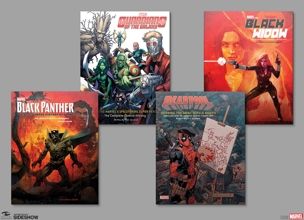 Marvel Comics Art Books Collection- Prototype Shown View 1