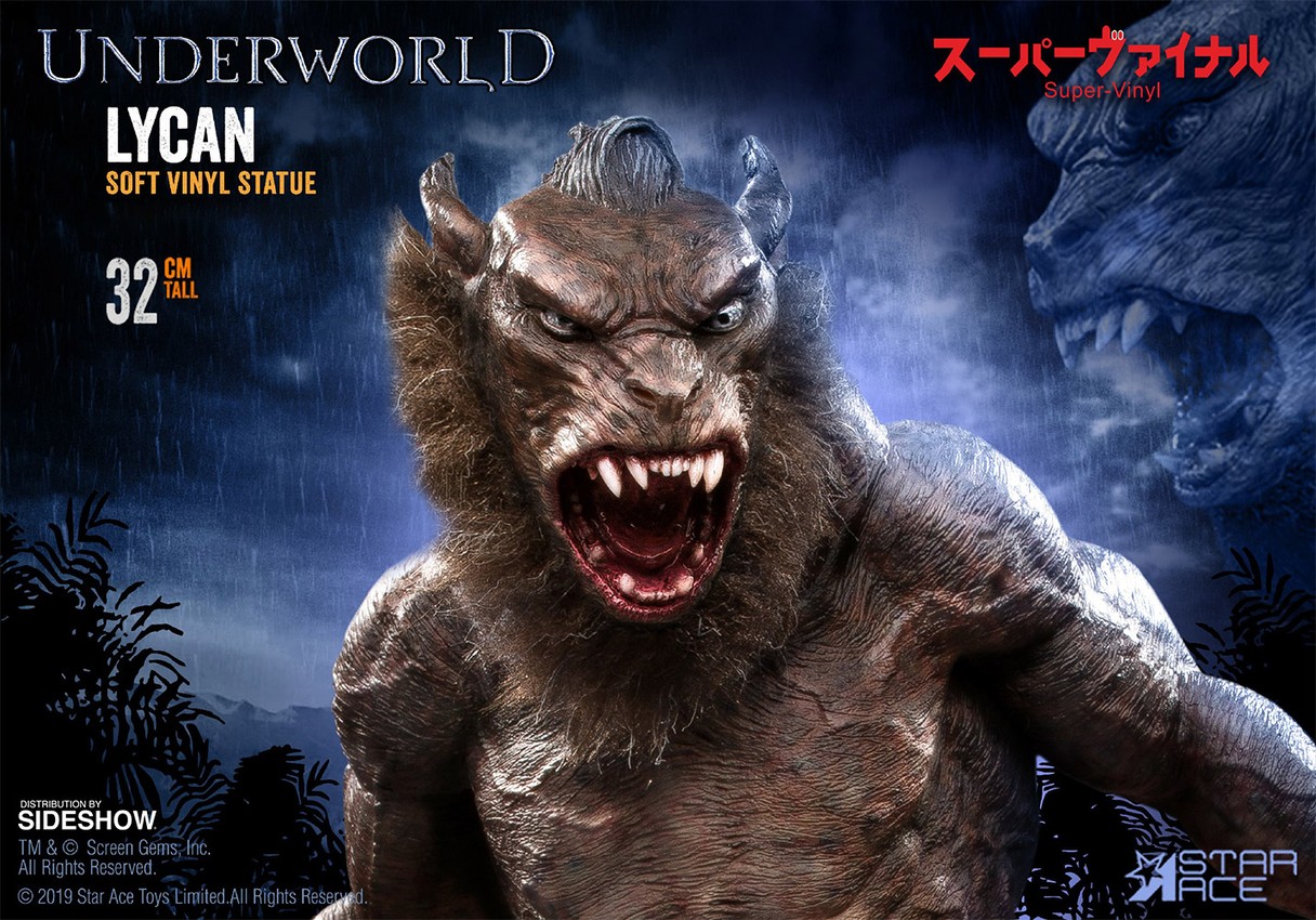 Underworld 2: Evolution Lycan Statues - Prototype Shown View 4