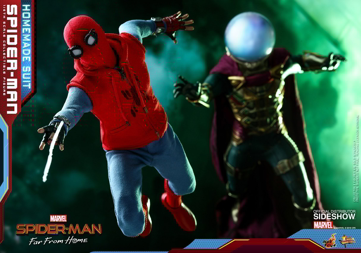 Spider man homemade suit toy store