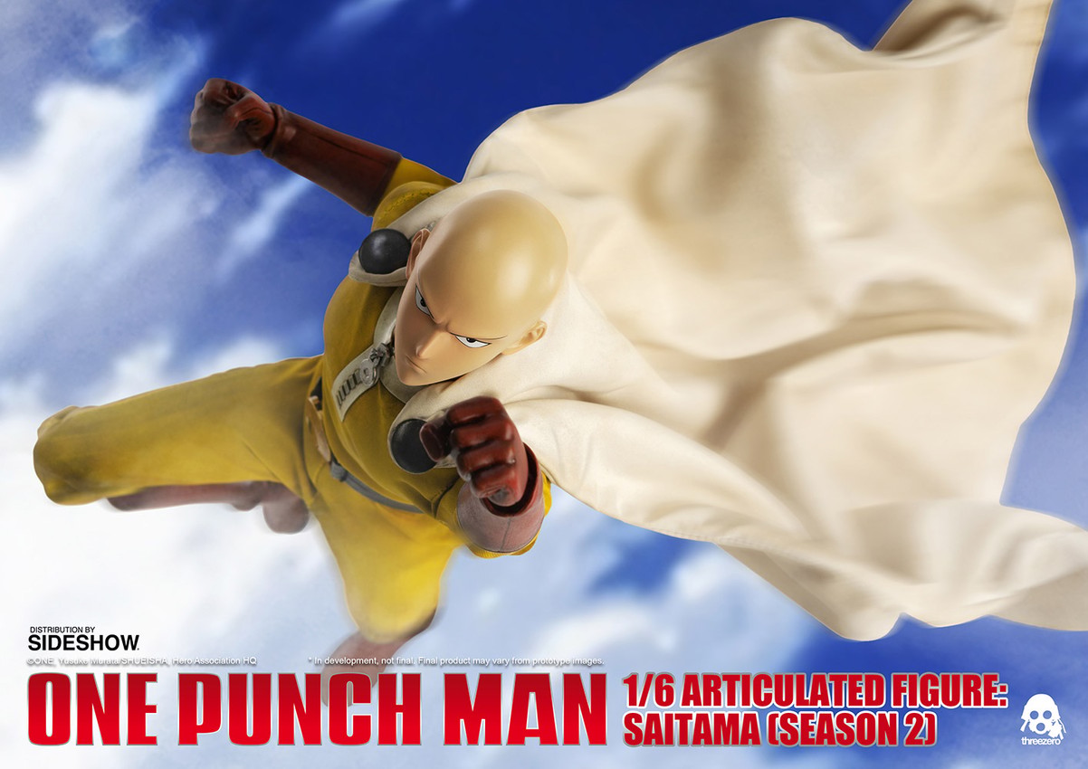One-Punch Man Saitama Sixth Scale Figure by Threezero | Sideshow