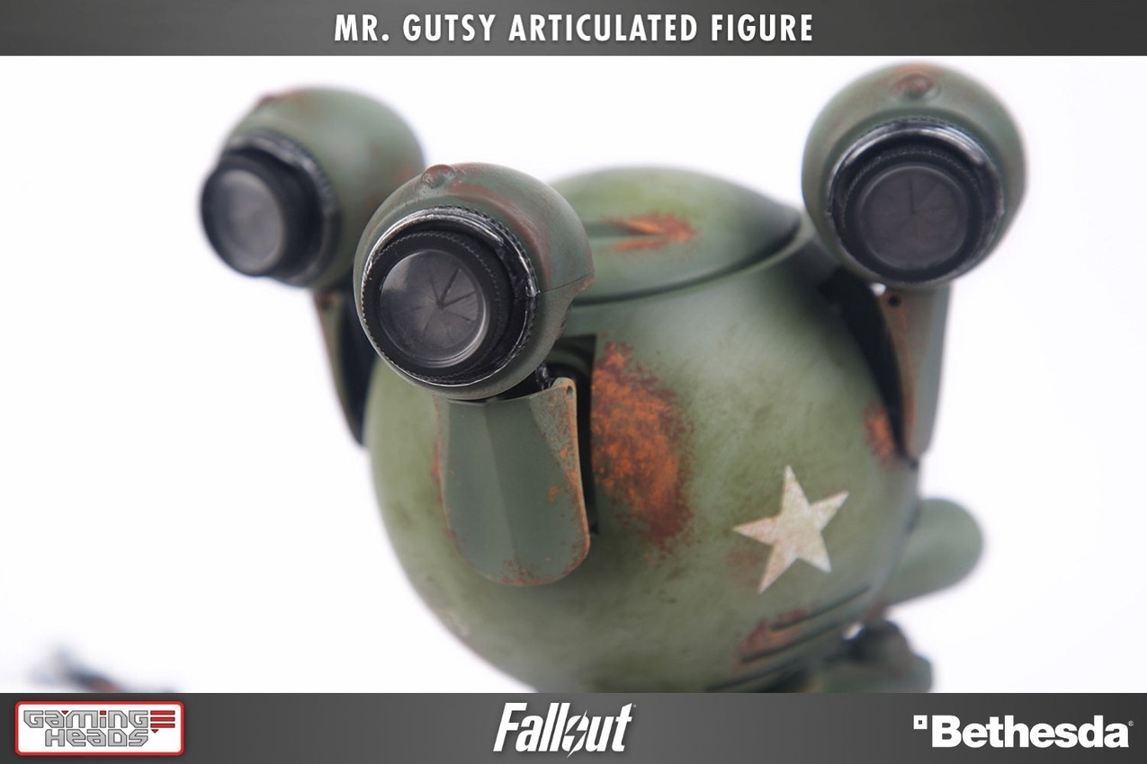 Fallout Mister Gutsy Deluxe Collectible Figure - Prototype Shown View 5
