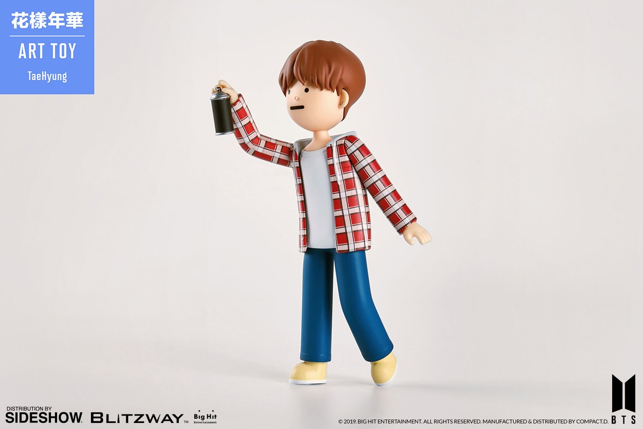 BTS TaeHyung Designer Toy - Prototype Shown View 2