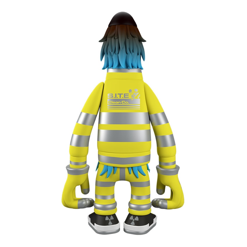 Superplastic Hench "S.I.T.E" Glow Edition Designer Collectible Toy - Prototype Shown View 2