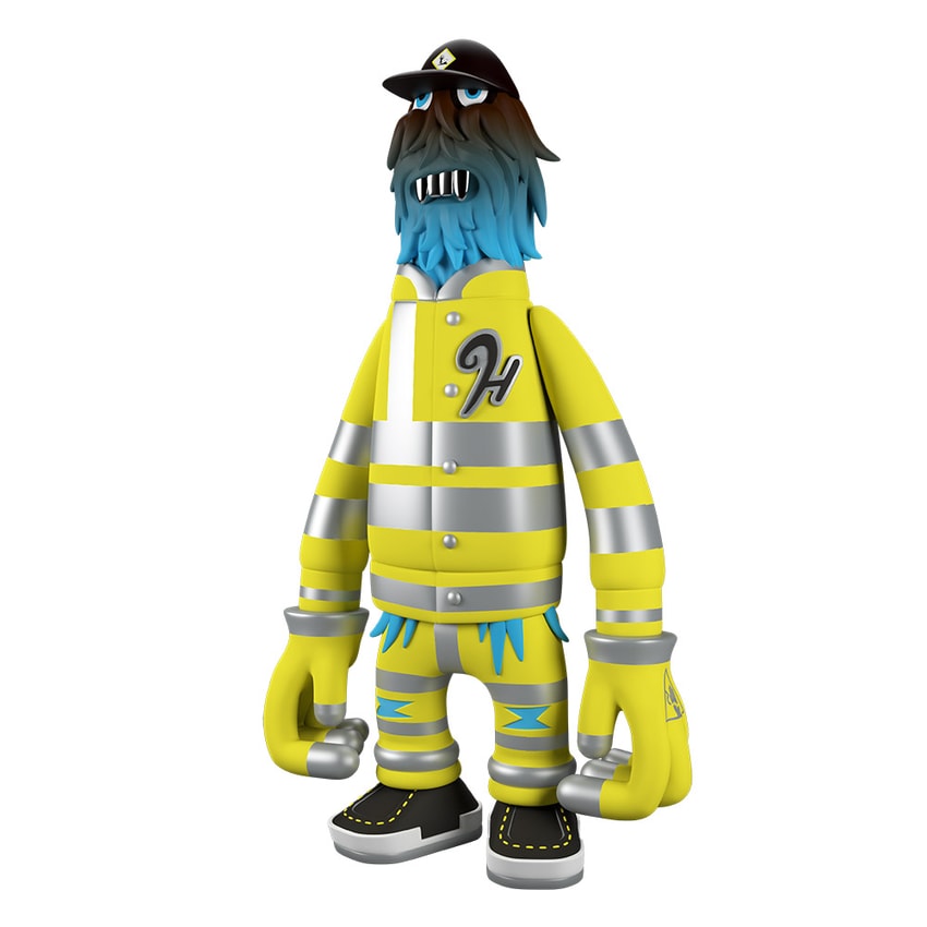 Superplastic Hench "S.I.T.E" Glow Edition Designer Collectible Toy - Prototype Shown View 3