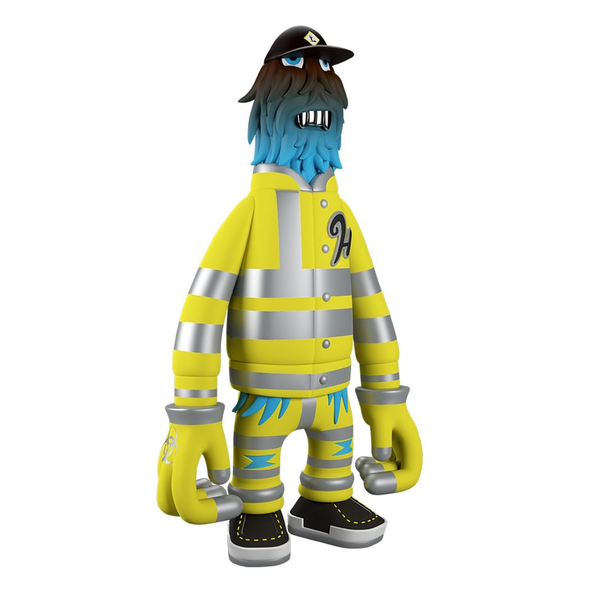 Superplastic Hench "S.I.T.E" Glow Edition Designer Collectible Toy - Prototype Shown View 4