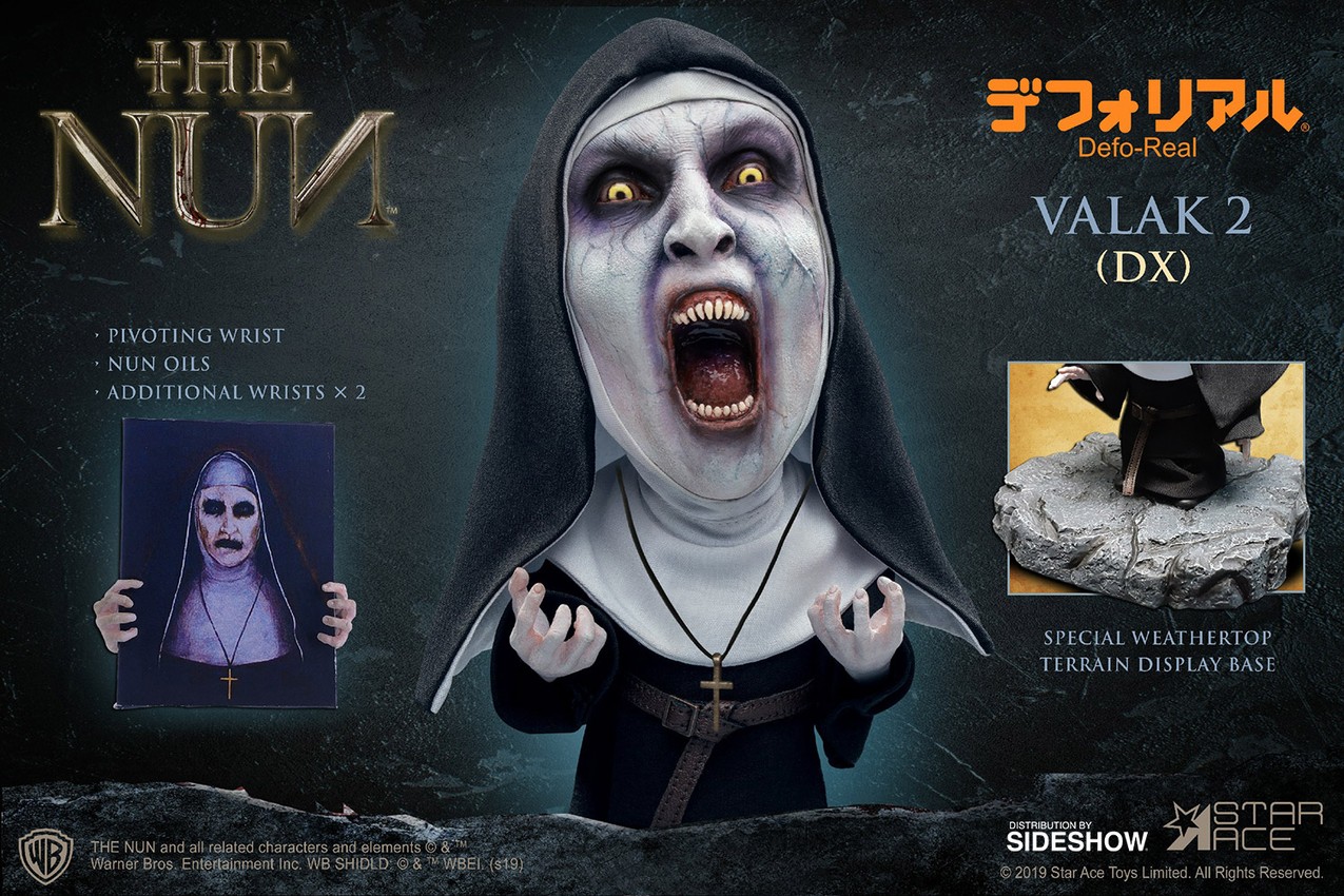 The Nun Valak (Open Mouth) Deluxe Statues - Prototype Shown View 1