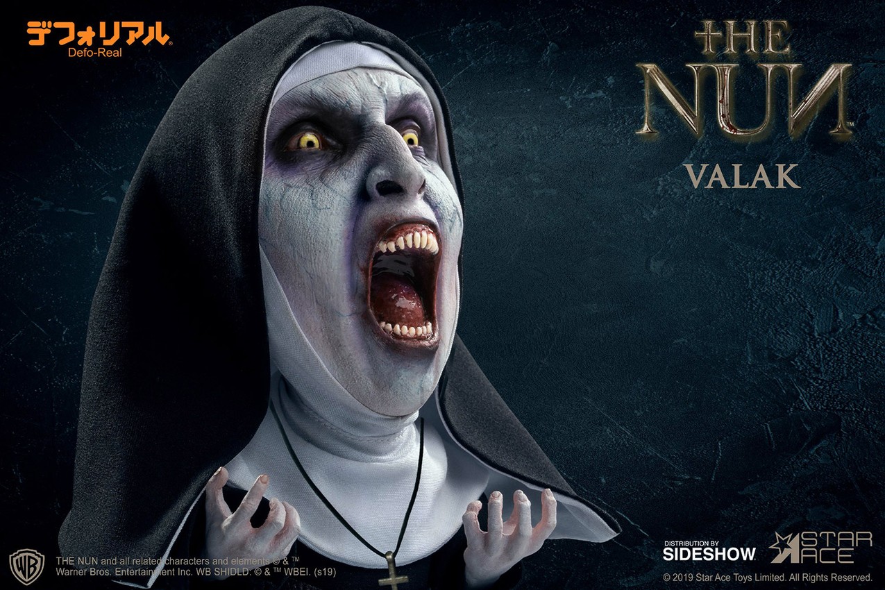 The Nun Valak (Open Mouth) Deluxe Statues - Prototype Shown View 5