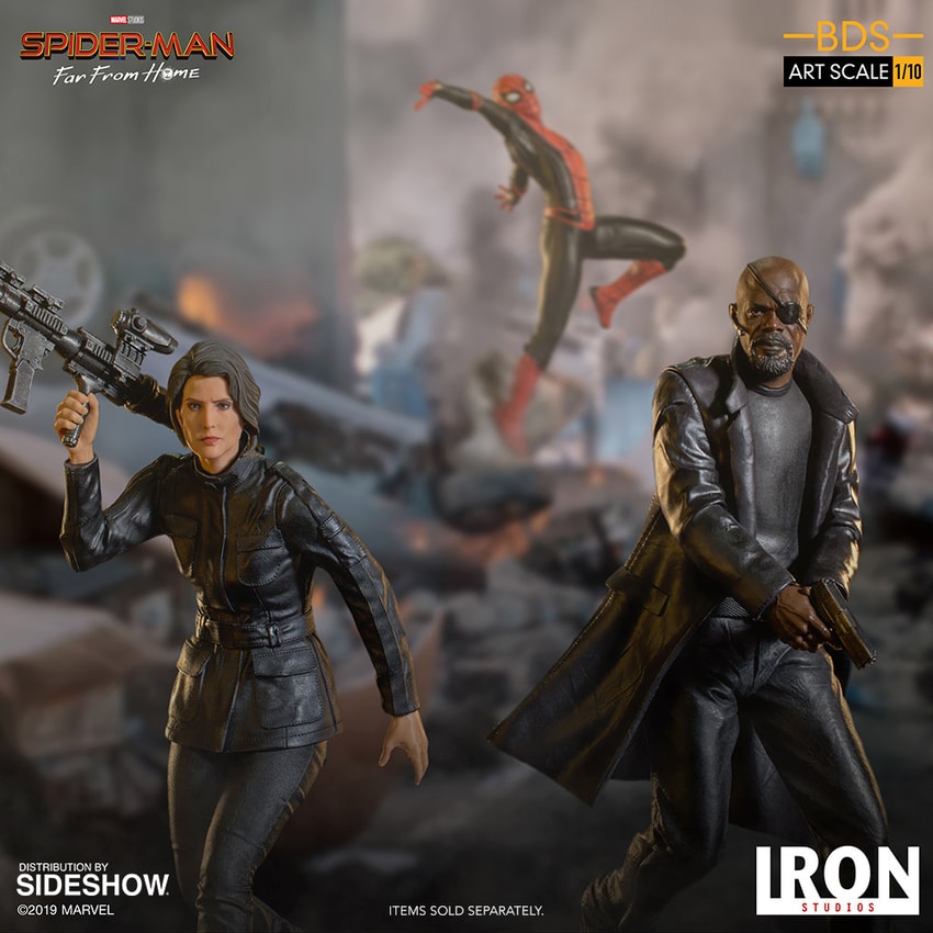 Wicked Marvel Nick Fury Sculpture: Tested and ready for 3D