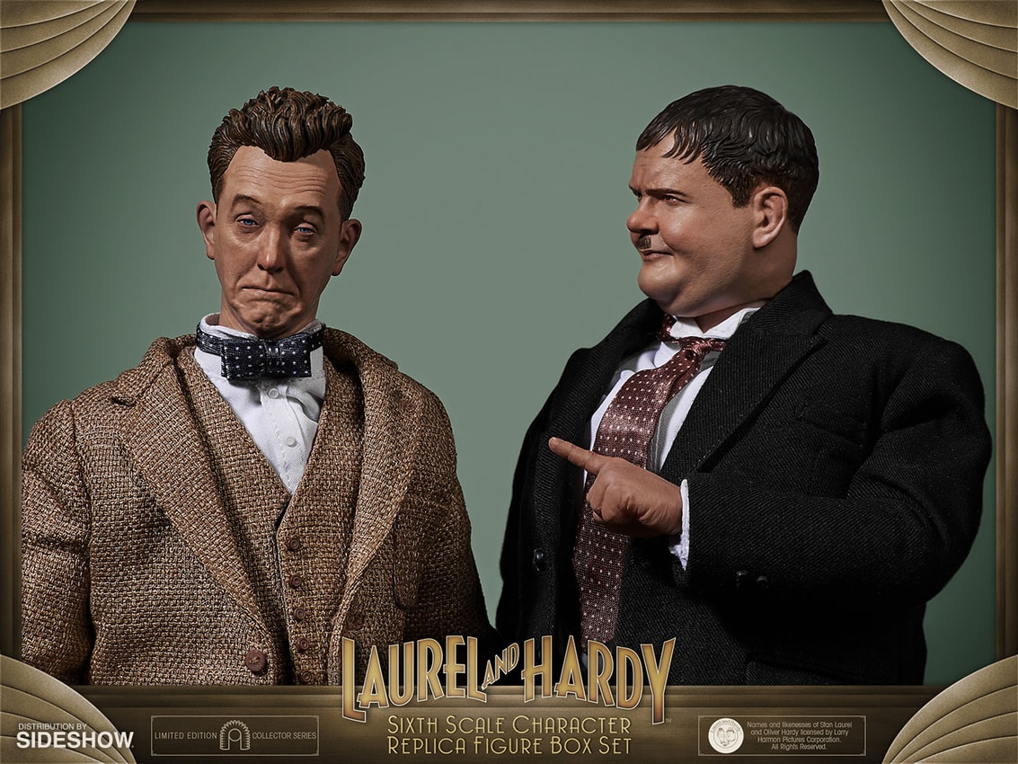 Stan Laurel and Oliver Hardy (Classic Suits)- Prototype Shown View 2