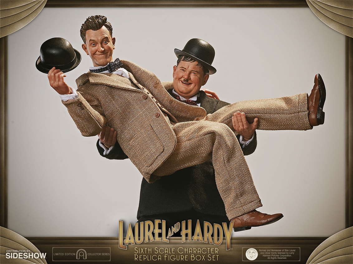 Stan Laurel and Oliver Hardy (Classic Suits)- Prototype Shown View 3