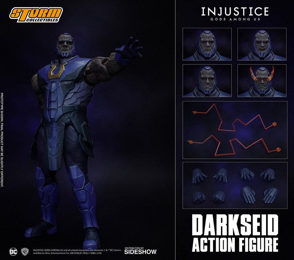 DC Comics Darkseid Action Figure - Prototype Shown View 1