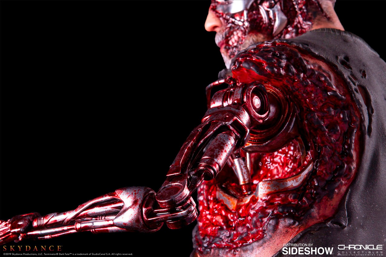 Terminator: Dark Fate T-800 Statues - Prototype Shown View 6